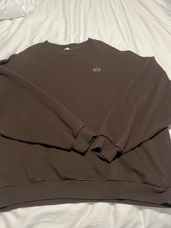 ALO Yoga Sweaters - ALO Yoga Women’s Brown Crewneck Sweatshirt